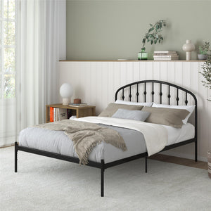DHP Narla Metal Bed Frame - Black - Full