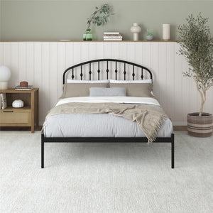 DHP Narla Metal Bed Frame - Black - Full