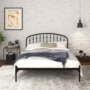 DHP Narla Metal Bed Frame - Black - Queen