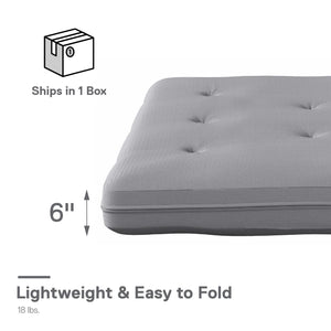 DHP Caden 6" Futon Mattress - Herringbone - Full
