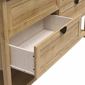 Mr. Kate Primrose Wide 4 Drawer Dresser - Natural