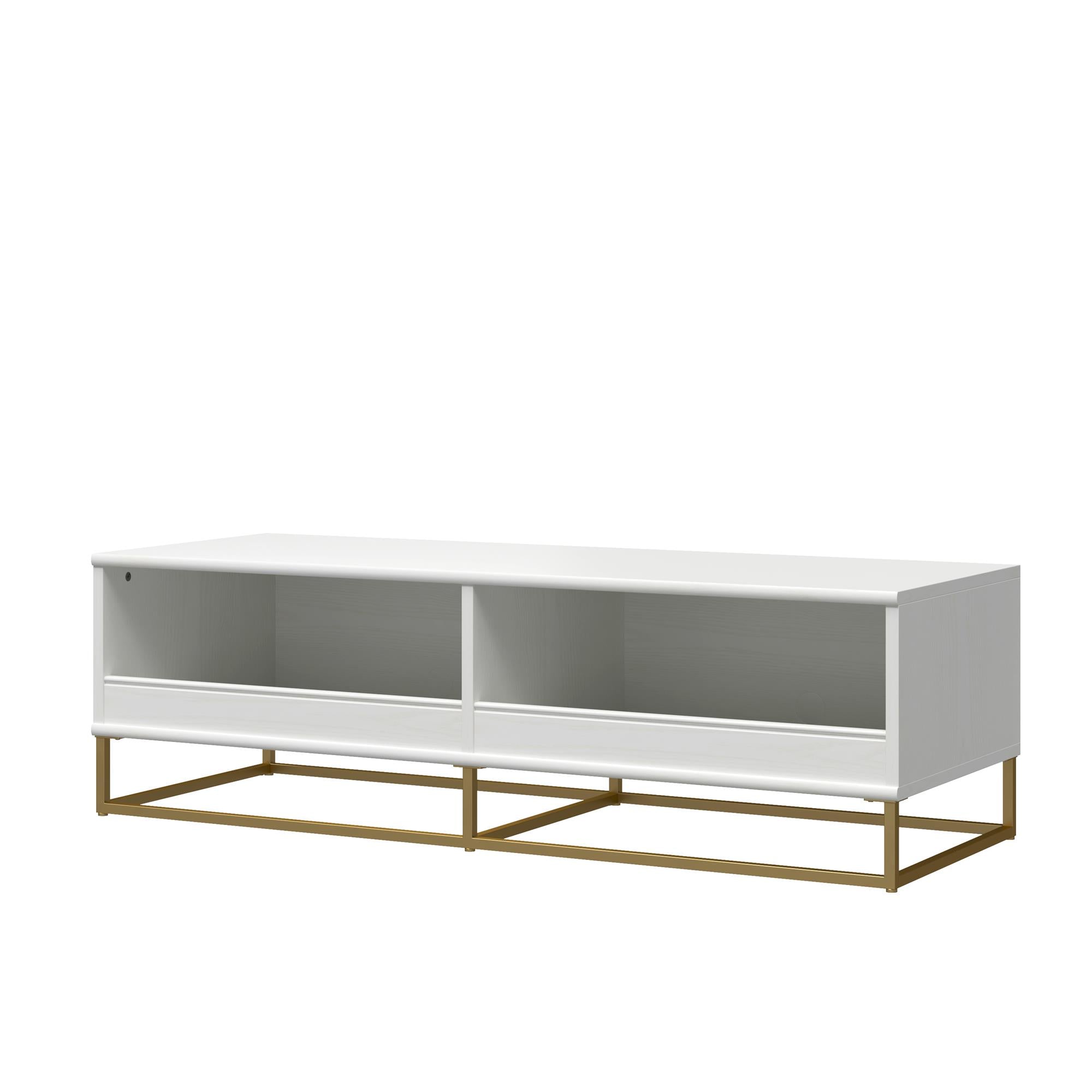 Max & Finn Charlie TV Stand and Storage Unit - White