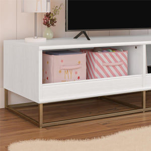 Max & Finn Charlie TV Stand and Storage Unit - White