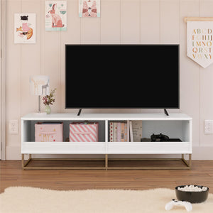 Max & Finn Charlie TV Stand and Storage Unit - White