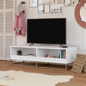 Max & Finn Charlie TV Stand and Storage Unit - White