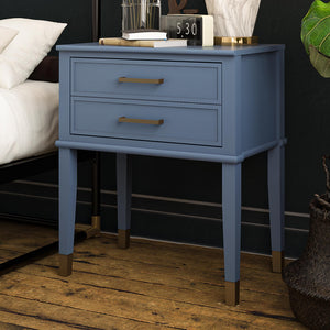 CosmoLiving Westerleigh End Table - Stone Blue 