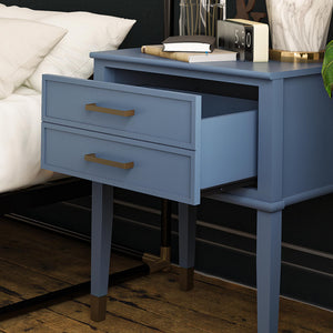 CosmoLiving Westerleigh End Table - Stone Blue 