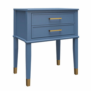 CosmoLiving Westerleigh End Table - Stone Blue 