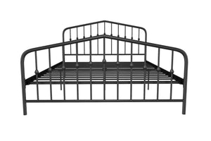 Novogratz Bushwick Metal Bed - Hot Pink - King