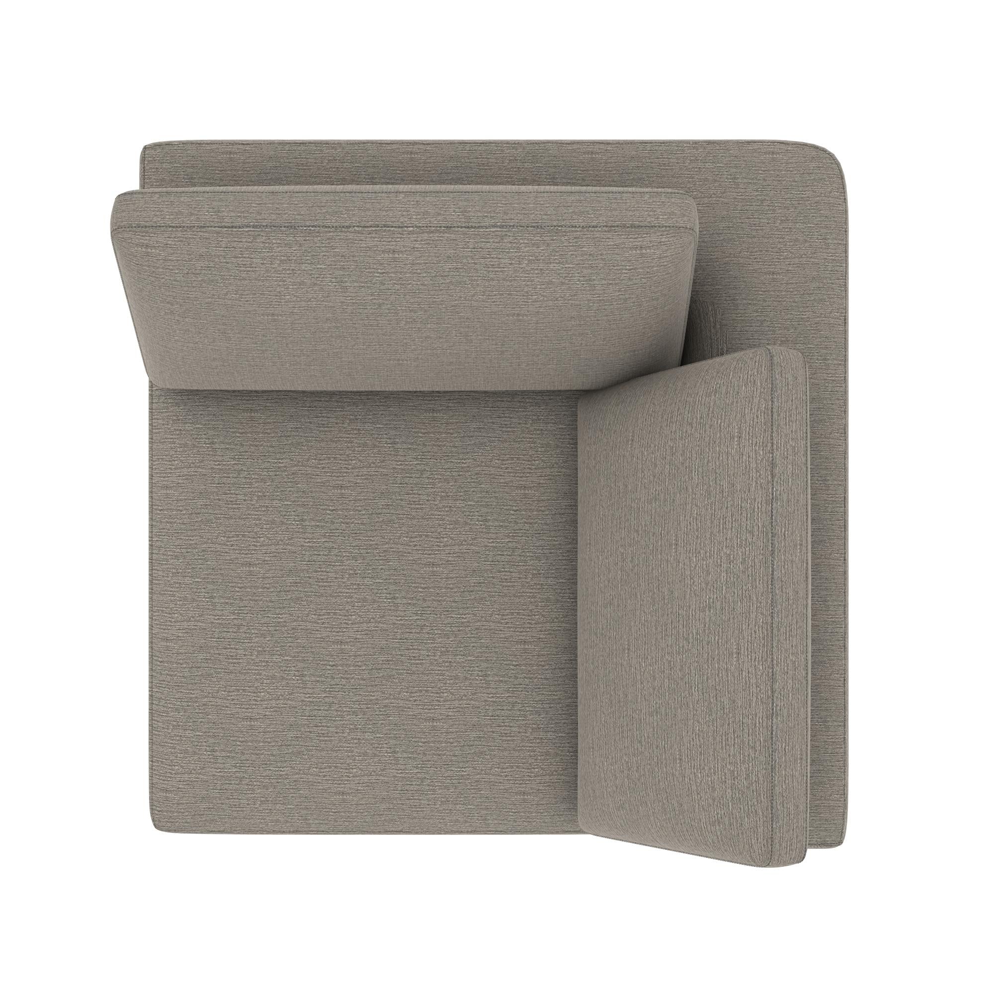 Cortney's Collection York Modular Corner Chair - Taupe