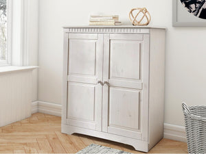 RealRooms Cubrix Cabinet - White