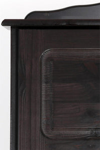 RealRooms Chester Fold-out Desk - Rich Brown