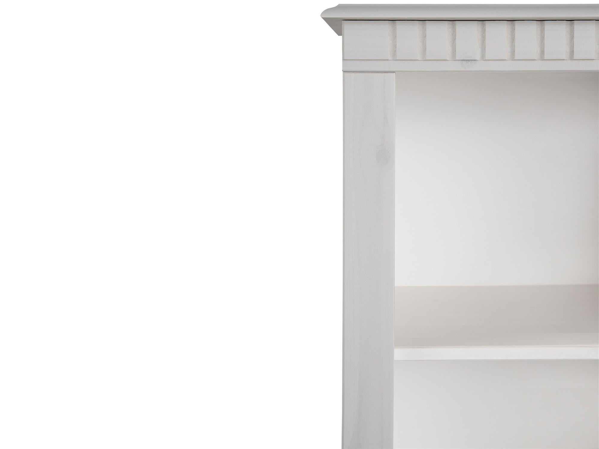 RealRooms Cubrix Bookcase - White