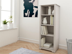RealRooms Cubrix Bookcase - White