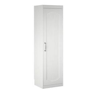 Novogratz Her Majesty Wardrobe Storage Cabinet with Shelves - White