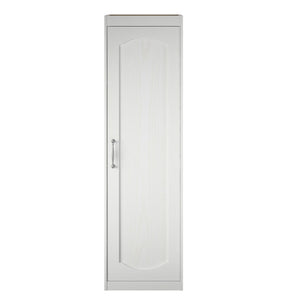 Novogratz Her Majesty Wardrobe Storage Cabinet with Shelves - White