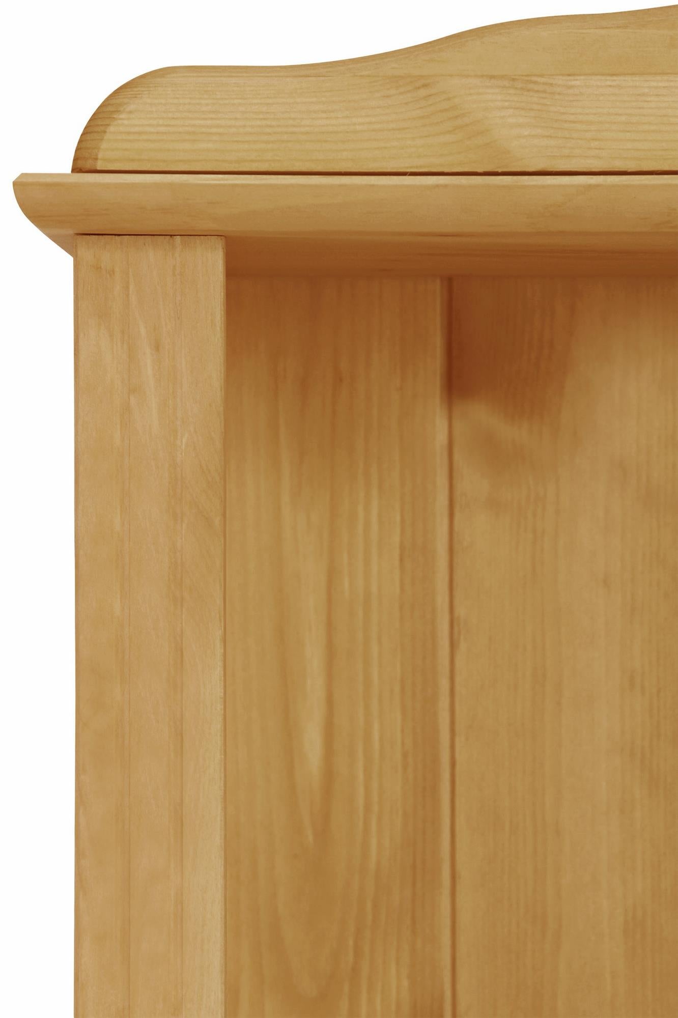 RealRooms Chester High Bookcase - Brown