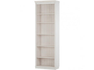 Ren Home Anita Bookcase 6 Open Shelves - White Lacquer