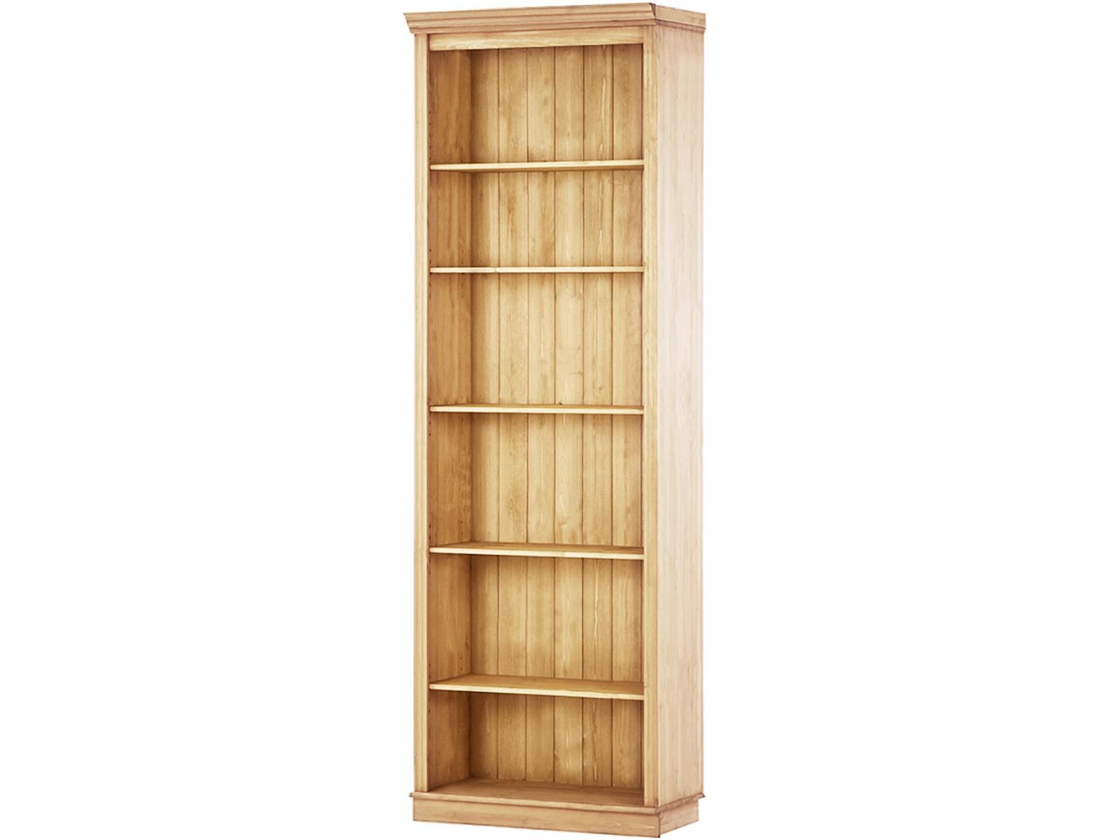 Ren Home Anita Bookcase 6 Open Shelves - Light Honey
