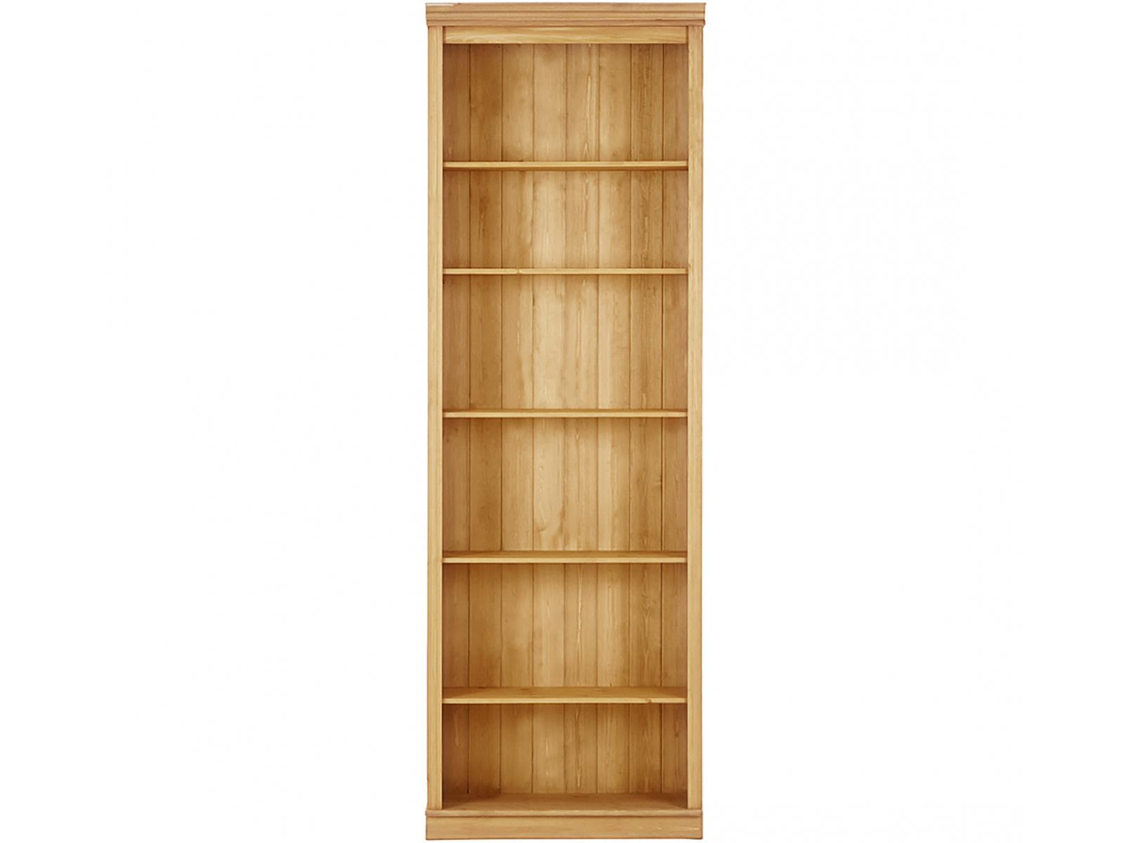 Ren Home Anita Bookcase 6 Open Shelves - Light Honey