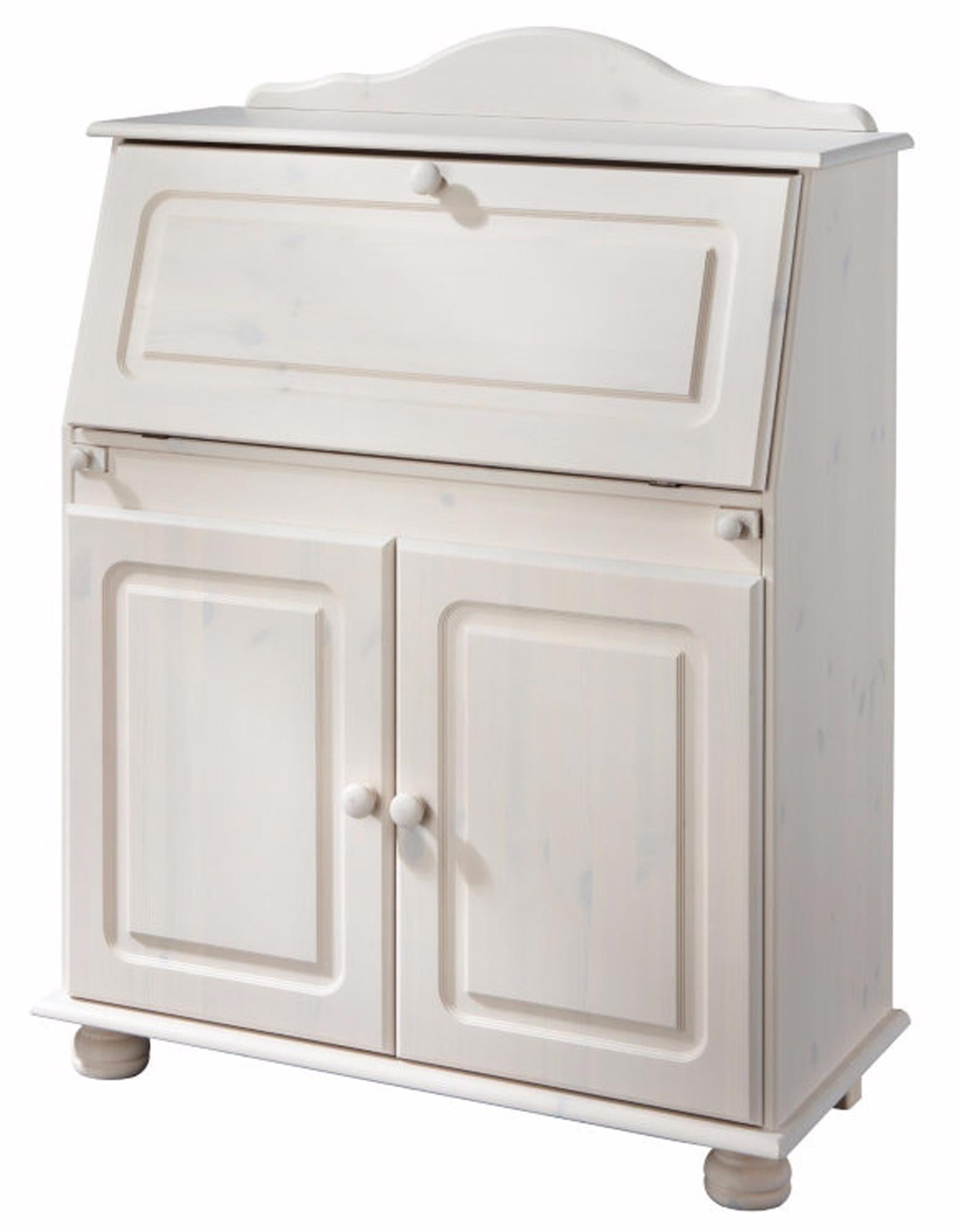 RealRooms Chester Fold-out Desk - White