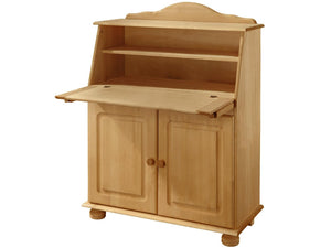 RealRooms Chester Fold-out Desk - Brown