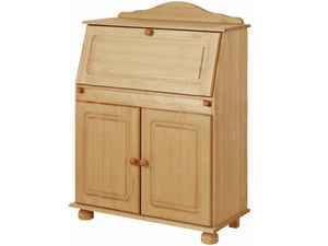 RealRooms Chester Fold-out Desk - Brown