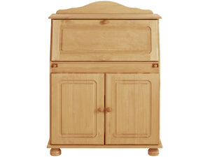 RealRooms Chester Fold-out Desk - Brown