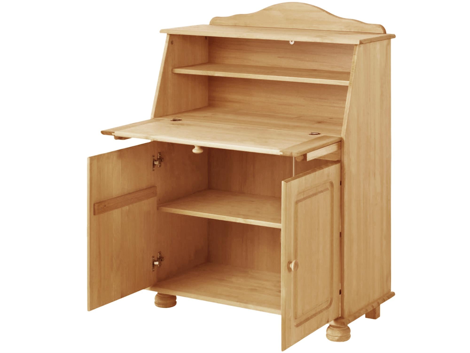 RealRooms Chester Fold-out Desk - Brown