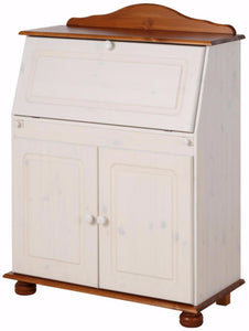 RealRooms Chester Fold-out Desk - Honey