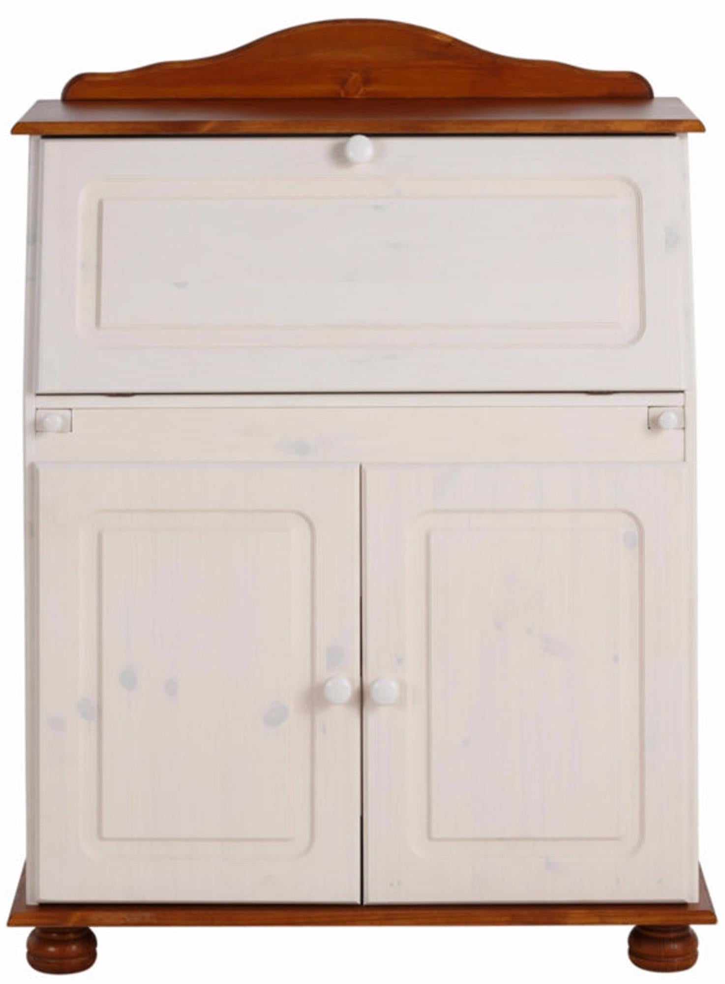 RealRooms Chester Fold-out Desk - Honey