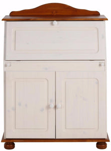 RealRooms Chester Fold-out Desk - Honey