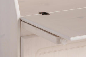 RealRooms Chester Fold-out Desk - Honey