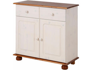 RealRooms Chester Sideboard with 2 Doors - Honey