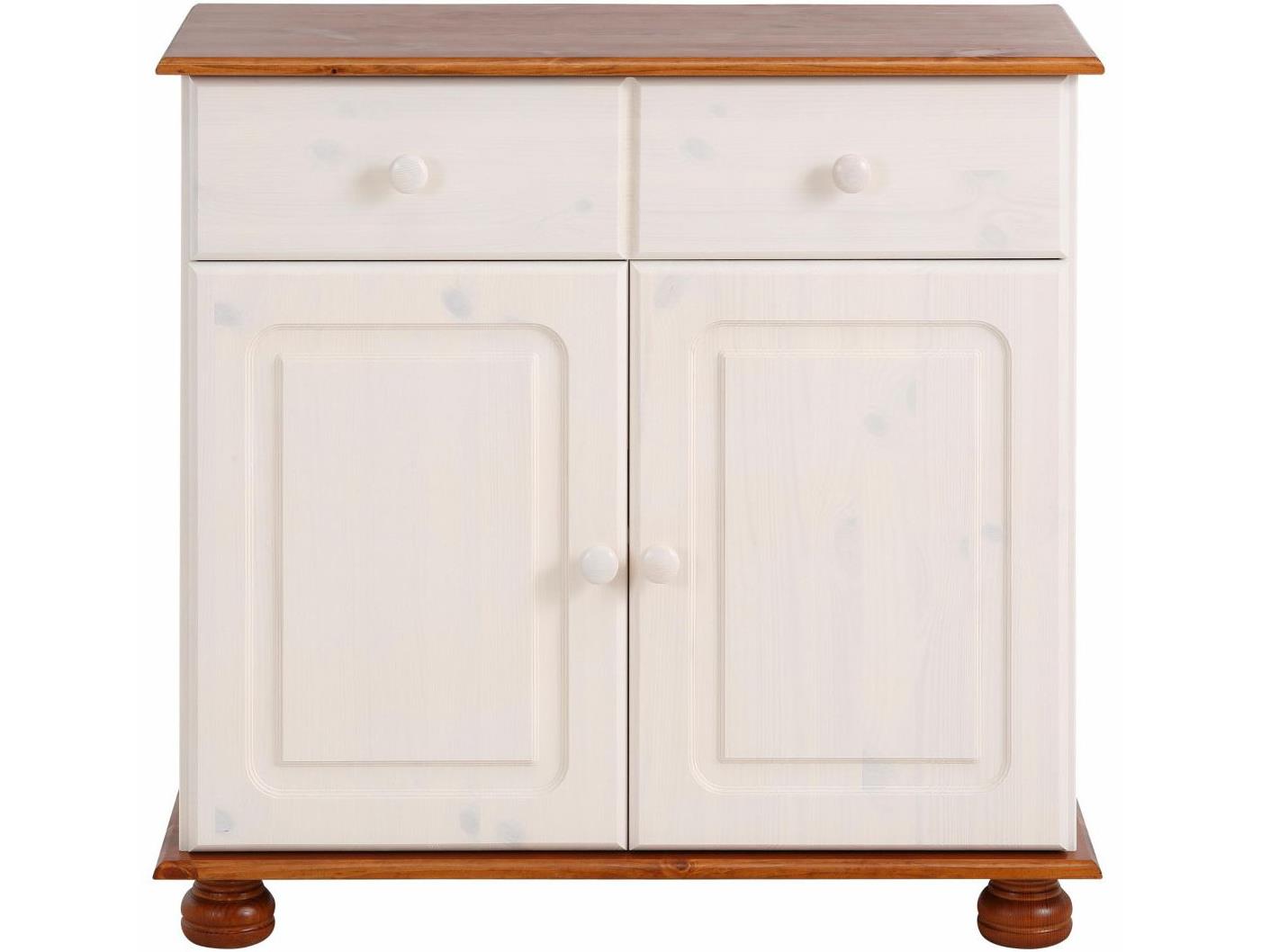 RealRooms Chester Sideboard with 2 Doors - Honey