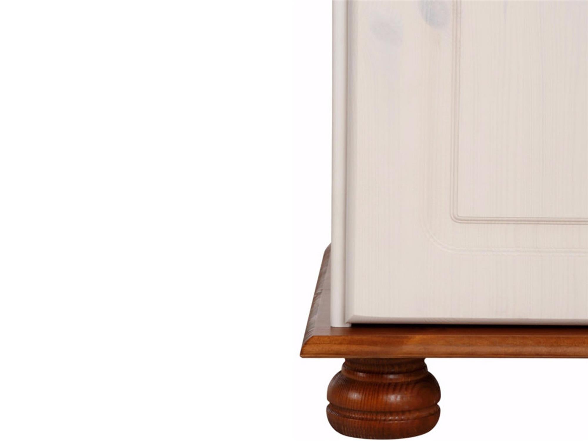 RealRooms Chester Sideboard with 3 Doors - Honey