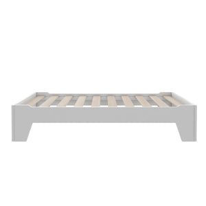 Little Seeds Alessi Toddler Montessori Flip Bed, White - White