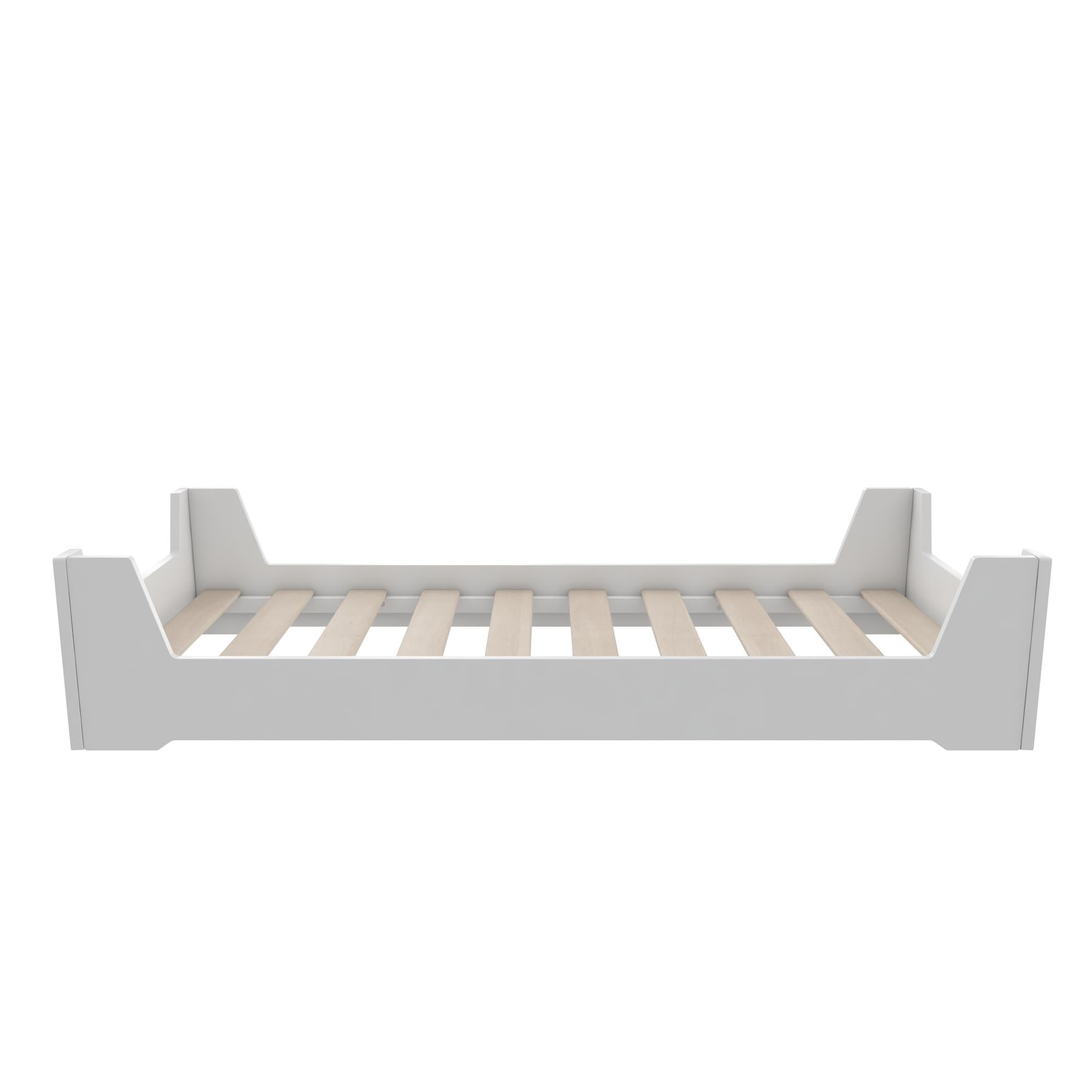 Little Seeds Alessi Toddler Montessori Flip Bed, White - White