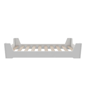 Little Seeds Alessi Toddler Montessori Flip Bed, White - White
