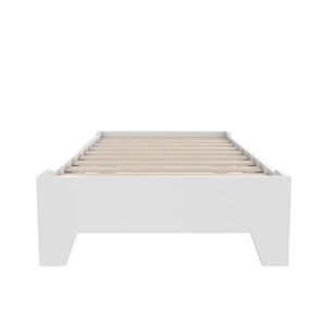 Little Seeds Alessi Toddler Montessori Flip Bed, White - White