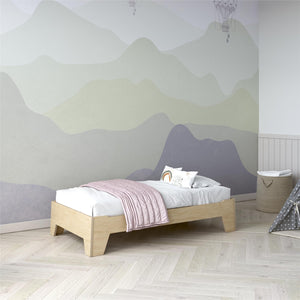 Little Seeds Alessi Toddler Montessori Flip Bed, Natural - Natural