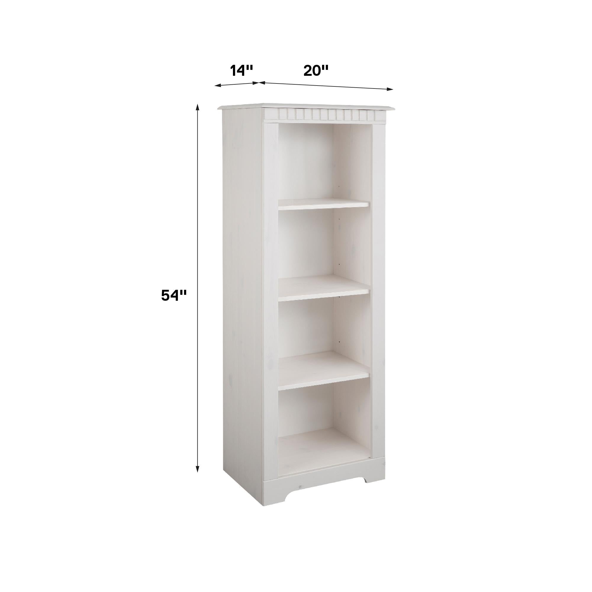 RealRooms Cubrix Bookcase - White