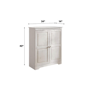 RealRooms Cubrix Cabinet - White