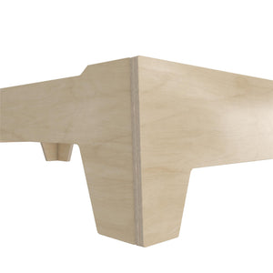 Little Seeds Alessi Toddler Montessori Flip Bed, Natural - Natural