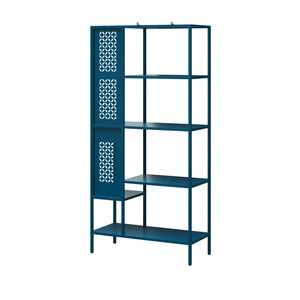 Mr. Kate Annie Metal Bookcase - Deep Ocean Blue