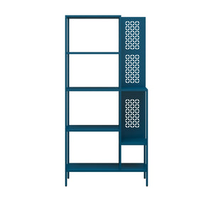 Mr. Kate Annie Metal Bookcase - Deep Ocean Blue