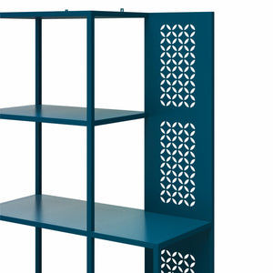 Mr. Kate Annie Metal Bookcase - Deep Ocean Blue