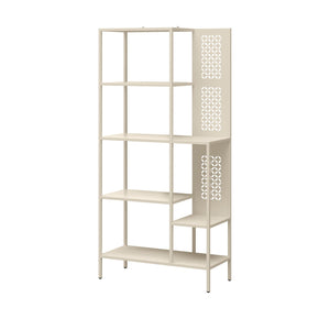 Mr. Kate Annie Metal Bookcase - Parchment