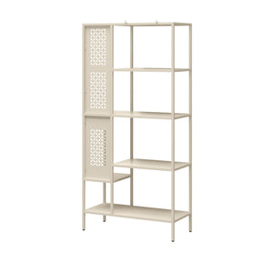Mr. Kate Annie Metal Bookcase - Parchment