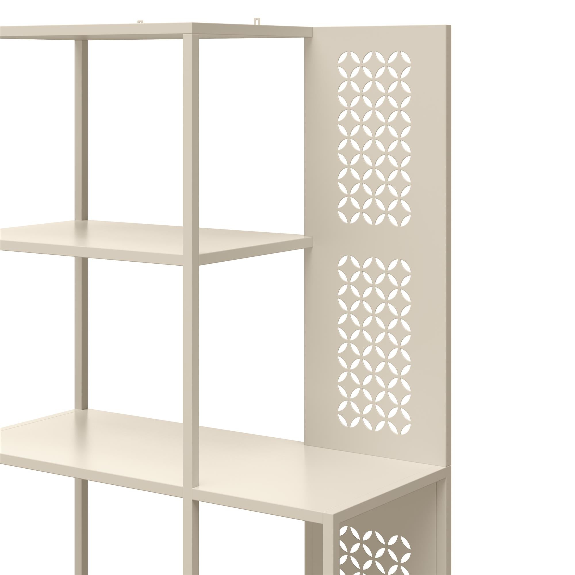 Mr. Kate Annie Metal Bookcase - Parchment